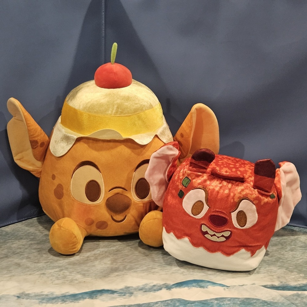 Disney Munchlings Leroy Super‎ Sizzlin Chili Sauce Plush Stitch Sundae Lot